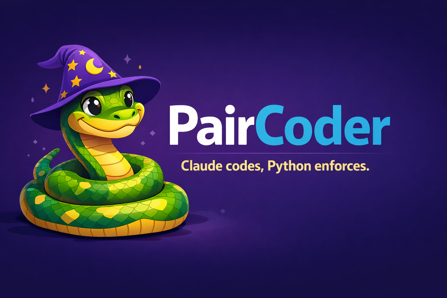 PairCoder — AI pair programming with a Python wizard